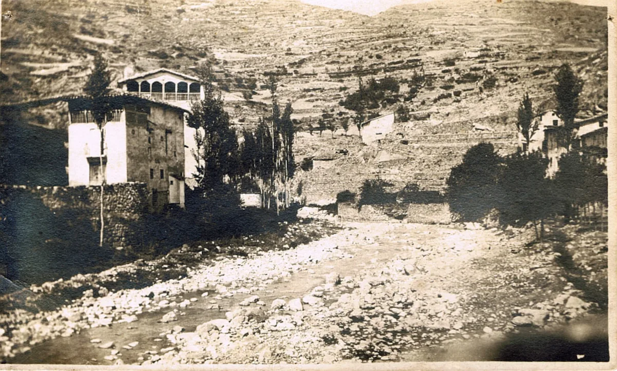 Antiguo cuartel de la Guardia Civil en Soto en Cameros