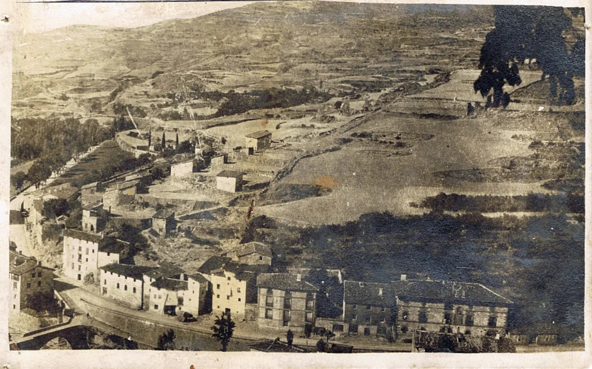 Vista general desde La Virgen en Soto en Cameros