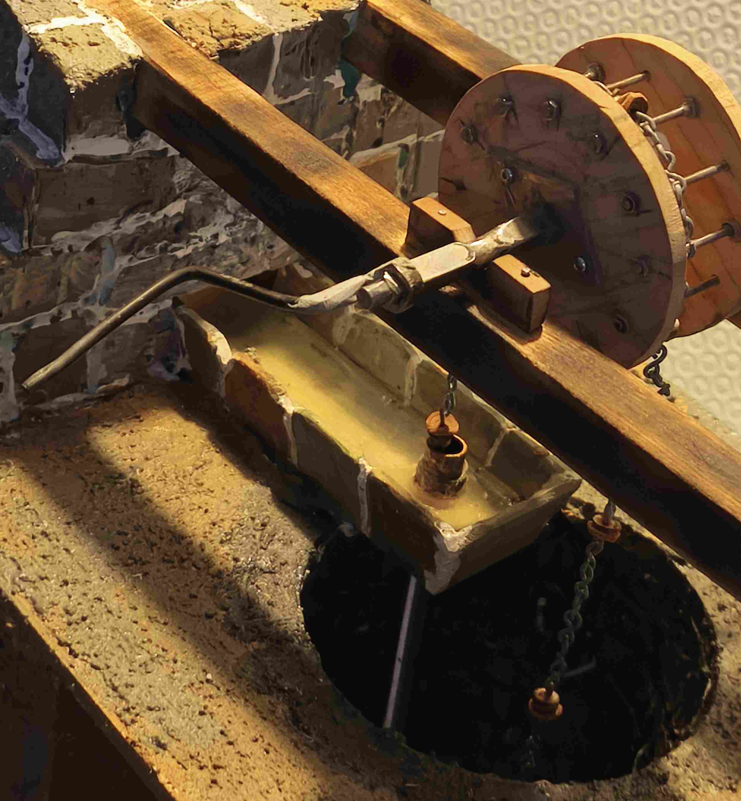 Tambor de noria de rosario